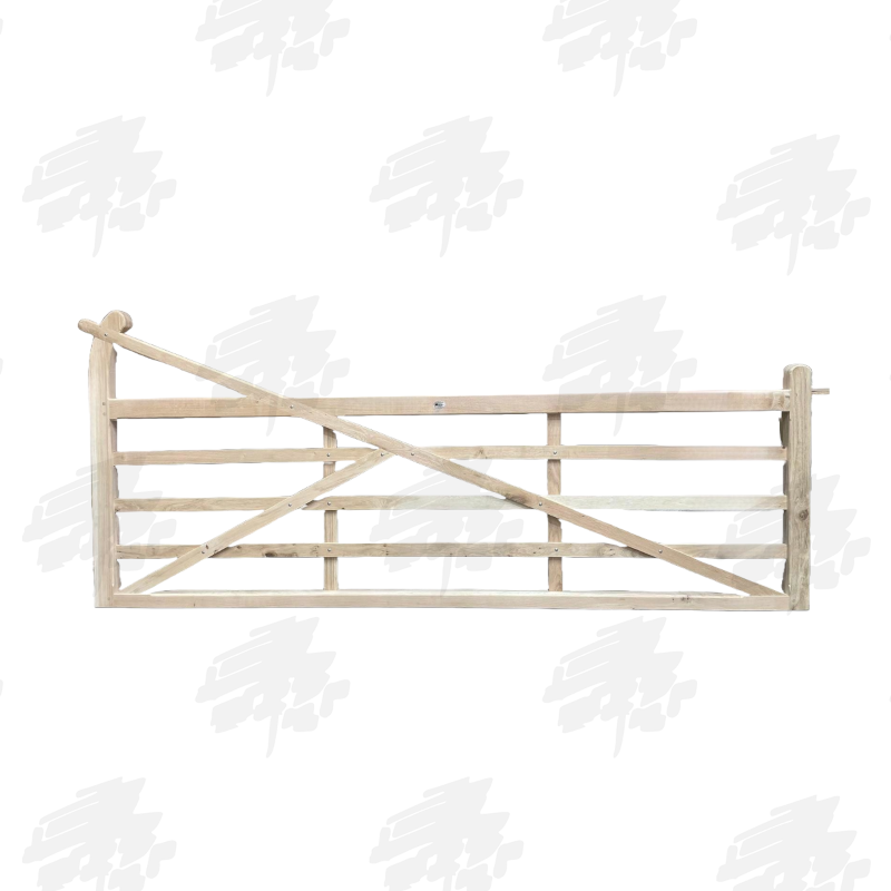 Oak Curved Heel (Ranch) Gate